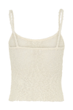 Mattais Boucle Knit Top Ivory