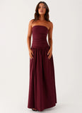 Carmel Maxi Dress Mulberry