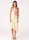Brisa Midi Skirt Butter