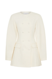 Beatrice Blazer Mini Dress Ivory
