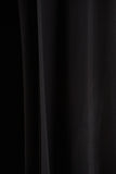 Zara Black Square Neck Jumpsuit With Cape Sleeves