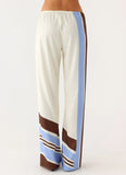 Deacon Low Rise Pants Purple Stripe