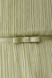 Lilou Pleated Sleeveless Top Sage