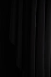 Briony Black Crew Neck Maxi Dress With Cape Sleeves