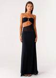 No Apologies Maxi Dress Black