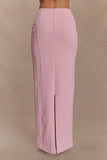 Alma High Waist Maxi Skirt Candy Pink