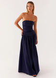 Carmel Maxi Dress Navy