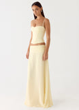 Natalya Maxi Skirt Yellow