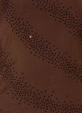 Sweet Sky Beaded Top Chocolate