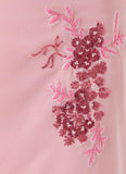 Heavenward Wrap Mini Skirt Pink