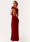 Chantelle Maxi Dress Red