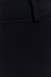 Blanca Stretch Crepe Capri Pants Black