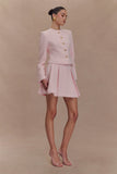 Cleo Boucle Mini Skirt Powder Pink