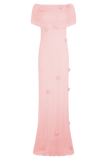 Brynn Orchid Knit Maxi Dress Pastel Pink