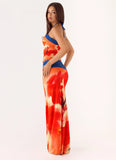 Fraser Maxi Skirt Sunburnt Petal