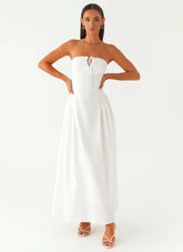 Burleigh Maxi Dress Ivory