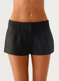 Oslo Mini Shorts Black