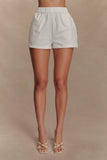 Annalee Cotton Shorts White