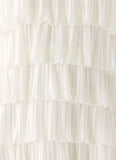 Lunar Bloom Mini Dress Ivory