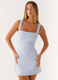 Lucky Charm Mini Dress Blue