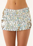 Merinda Mini Skort Misty Blue