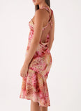 Sinnie Midi Dress Botanic Cheetah