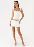 Amarente Corset White