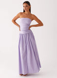Carmel Maxi Dress Lavender