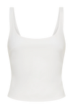 Blanca Stretch Crepe Cami Top White
