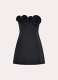 Patsie Strapless Mini Dress Black