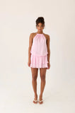 Parade Halter Mini Dress Pink