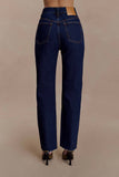 Tina Mom Jean Indigo Blue