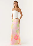 Sinnie Maxi Skirt Floral Romance
