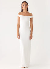 New Intentions Maxi Dress White