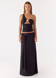 Ravi Maxi Skirt Black