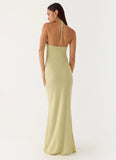 Anouk Halter Maxi Dress Sage