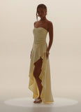 Bodie Maxi Dress Pastel Yellow