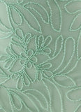 Dangerous Kind Beaded Mini Dress Sage
