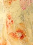 Bliss Beaded Mini Skirt Floral Beaded