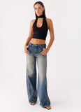 Calico Denim Jeans Indigo