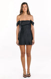 Zoella Black Off The Shoulder Mini Dress