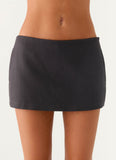 Mirna Micro Skort Charcoal