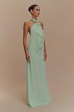 Rosalia Cowl Neck Maxi Dress Sage
