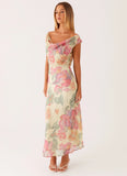 Role Model Maxi Dress Yellow Peony