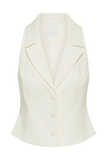 Mura Suiting Vest Ivory