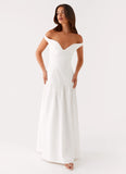 Basel Maxi Dress White