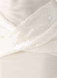 Over To You Sequin Maxi Dress White
