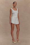 Issy Cotton Shorts White