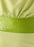 Carlie Halter Mini Dress Lime