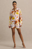 Sovran Bright Floral Print Shorts